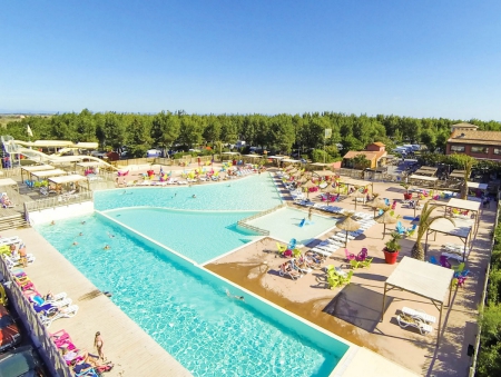 Camping Avec Piscine à Marseillan