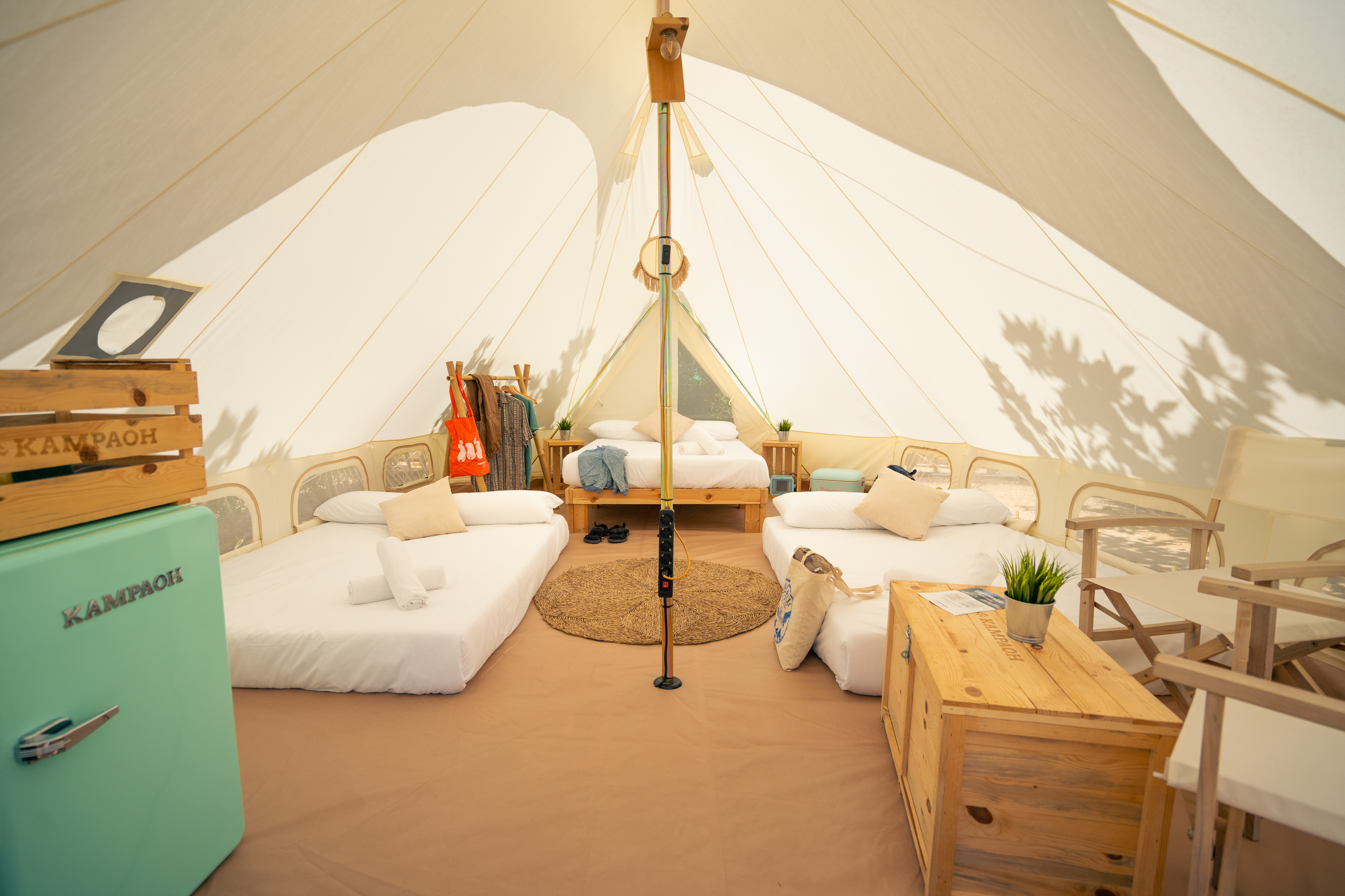 Vivez une expérience de luxe en camping Dès 99€ la semaine, Tente luxe toute équipée | 5600